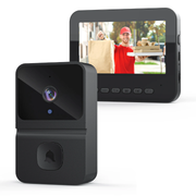 Smart Wireless Video Doorbell With Screen