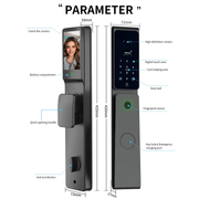 Smart 3D Face ID Smartlock