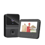 Smart Wireless Video Doorbell With Screen